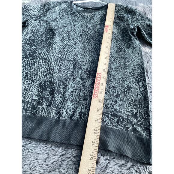 Lululemon long sleeve swiftly breathe pull over shirt top rhino gray - Picture 8 of 9